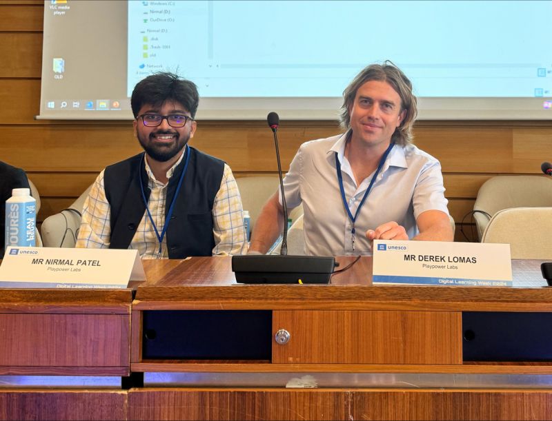 Nirmal Patel and Dr. Derek Lomas - Founders of EdOptimize